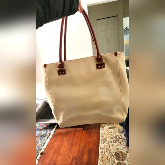 Kate Spade Canvas Tote - Picture 4 of 5
